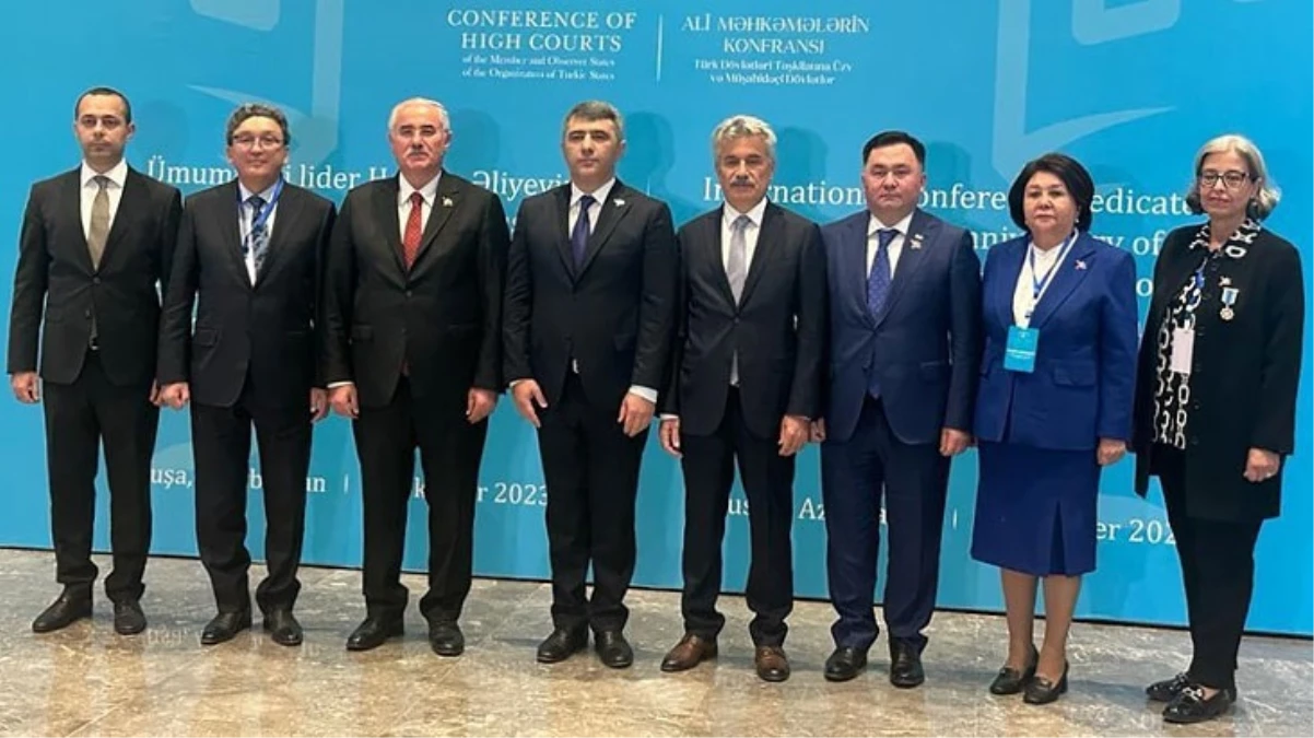 Yargıtay Başkanı Akarca, Türk Devletleri Yüksek Mahkemeleri Konferansı\'nın Kuruluş Toplantısı\'na katılmak için Azerbaycan\'a gitti