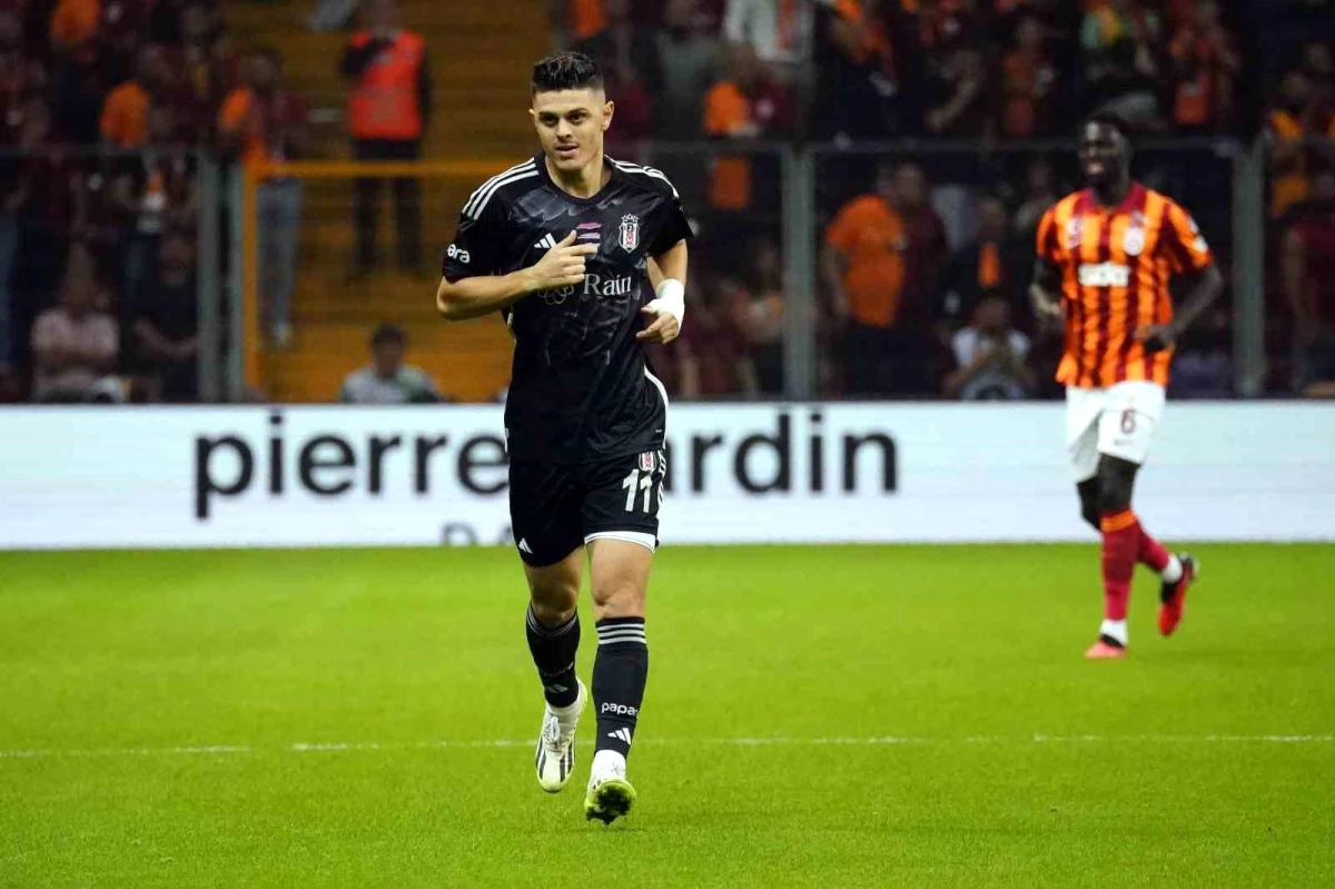 Beşiktaşlı Milot Rashica, eski takımı Galatasaray\'a karşı forma giydi