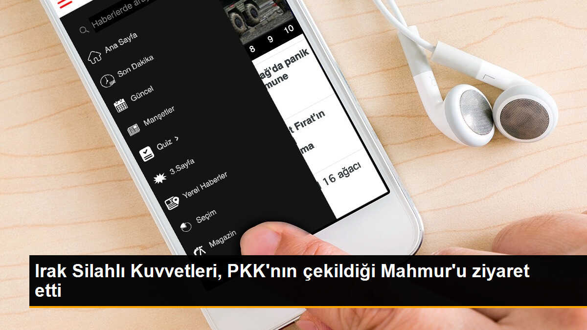 Irak Silahlı Kuvvetleri, PKK\'nın çekildiği Mahmur\'u ziyaret etti