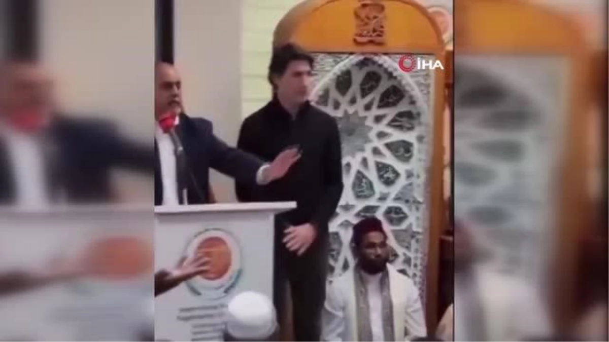 Kanada Başbakanı Trudeau, İsrail destekçisi olduğu için cami ziyaretinde protesto edildi