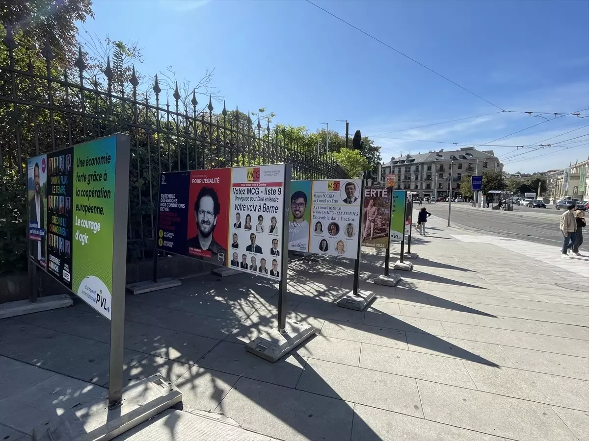 İsviçre\'de yarın genel seçim yapılacak