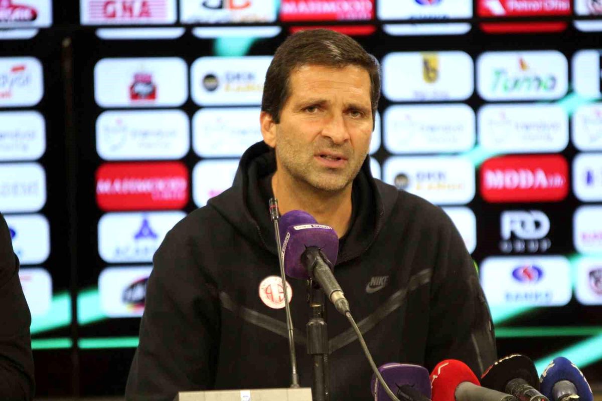 Antalyaspor Teknik Sorumlusu Joao Tralhao: Bugün iyi bir maç çıkarmadık