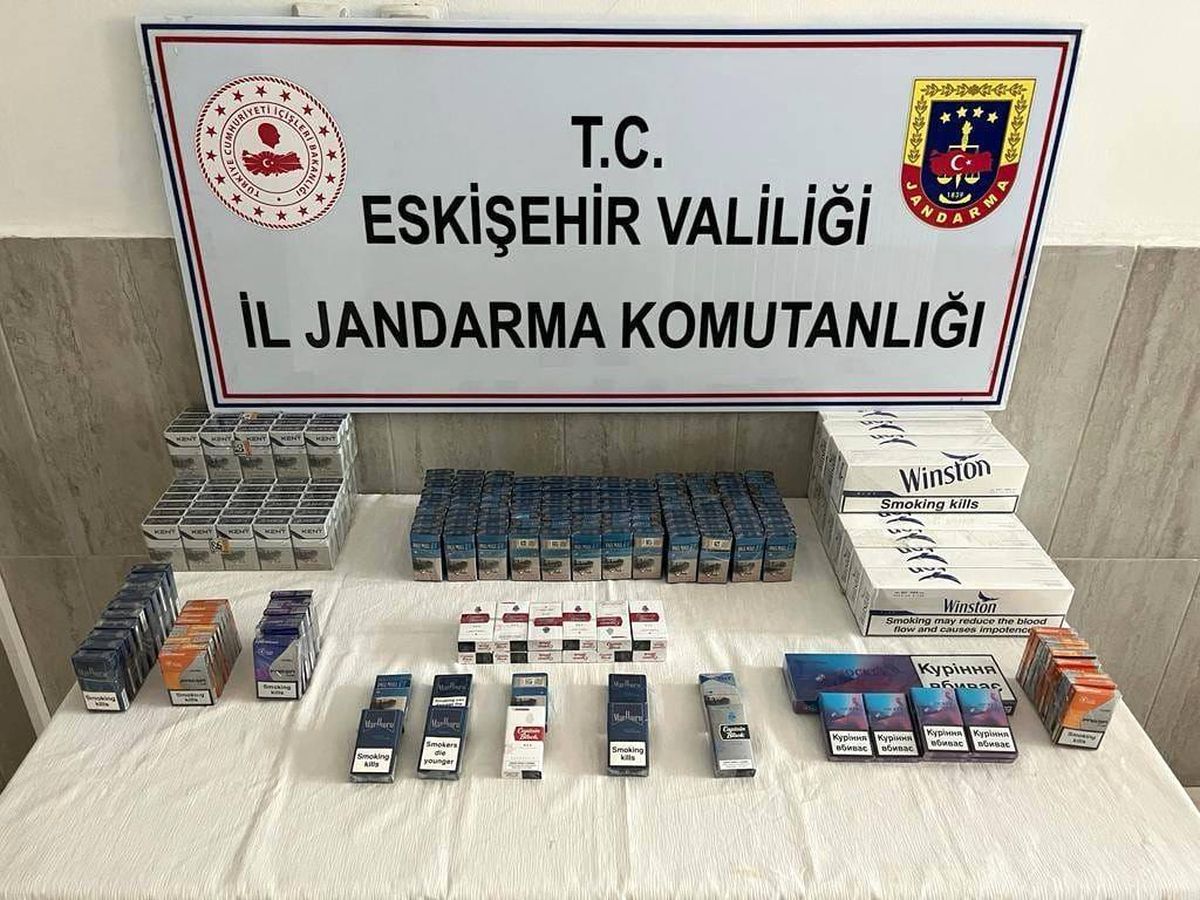 Eskişehir\'de Kaçak Sigara Operasyonu: 376 Paket Ele Geçirildi