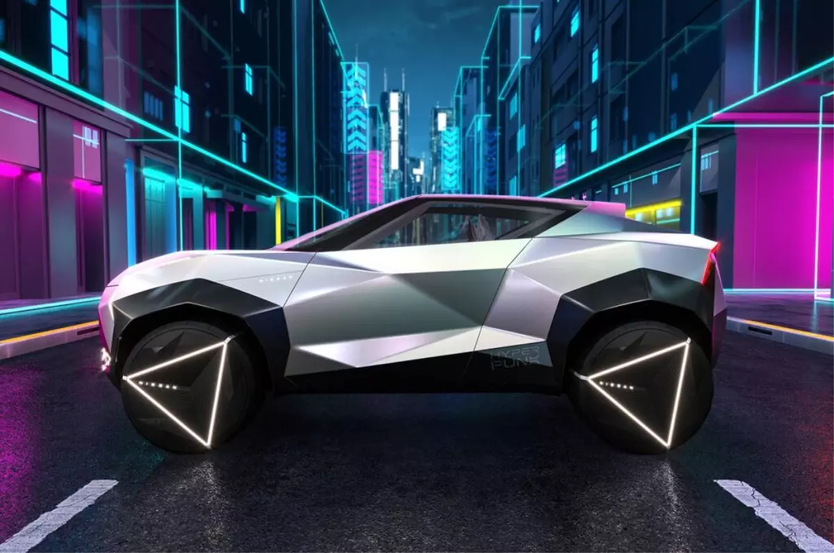 Nissan, Mobilite Fuarı\'nda Hyper Punk adlı yeni elektrikli aracını tanıttı