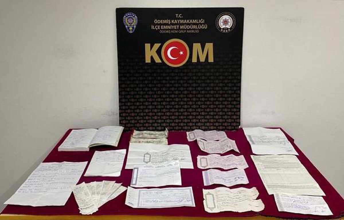 Ödemiş\'te Tefecilik Operasyonu: 6 Şüpheli Gözaltına Alındı