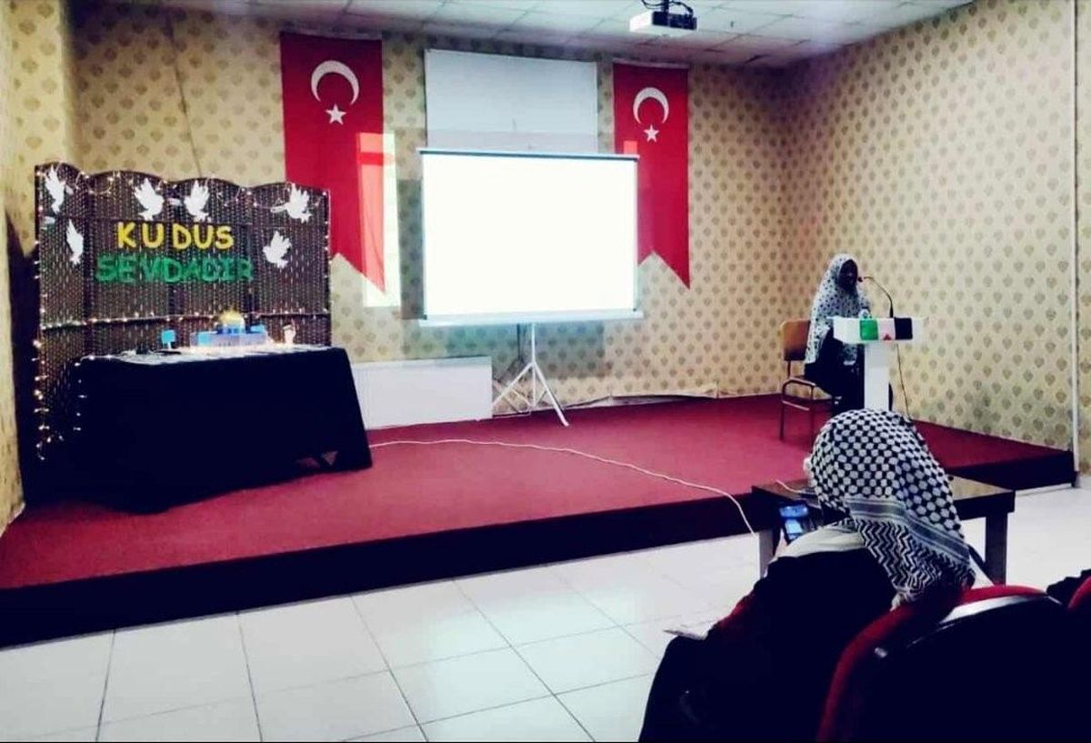 Düzce Üniversitesi Öğrencileri Kudüs İçin Bir Araya Geldi