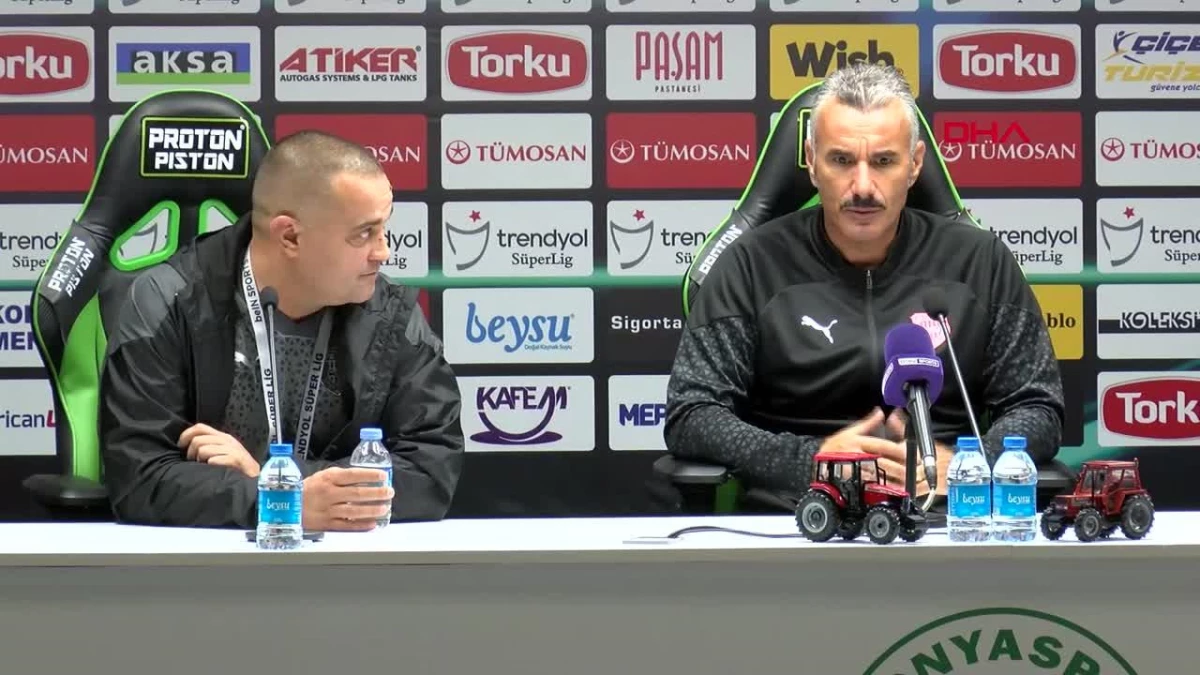 Konyaspor Teknik Direktörü Stanojevic, kulüple görüşeceğini açıkladı