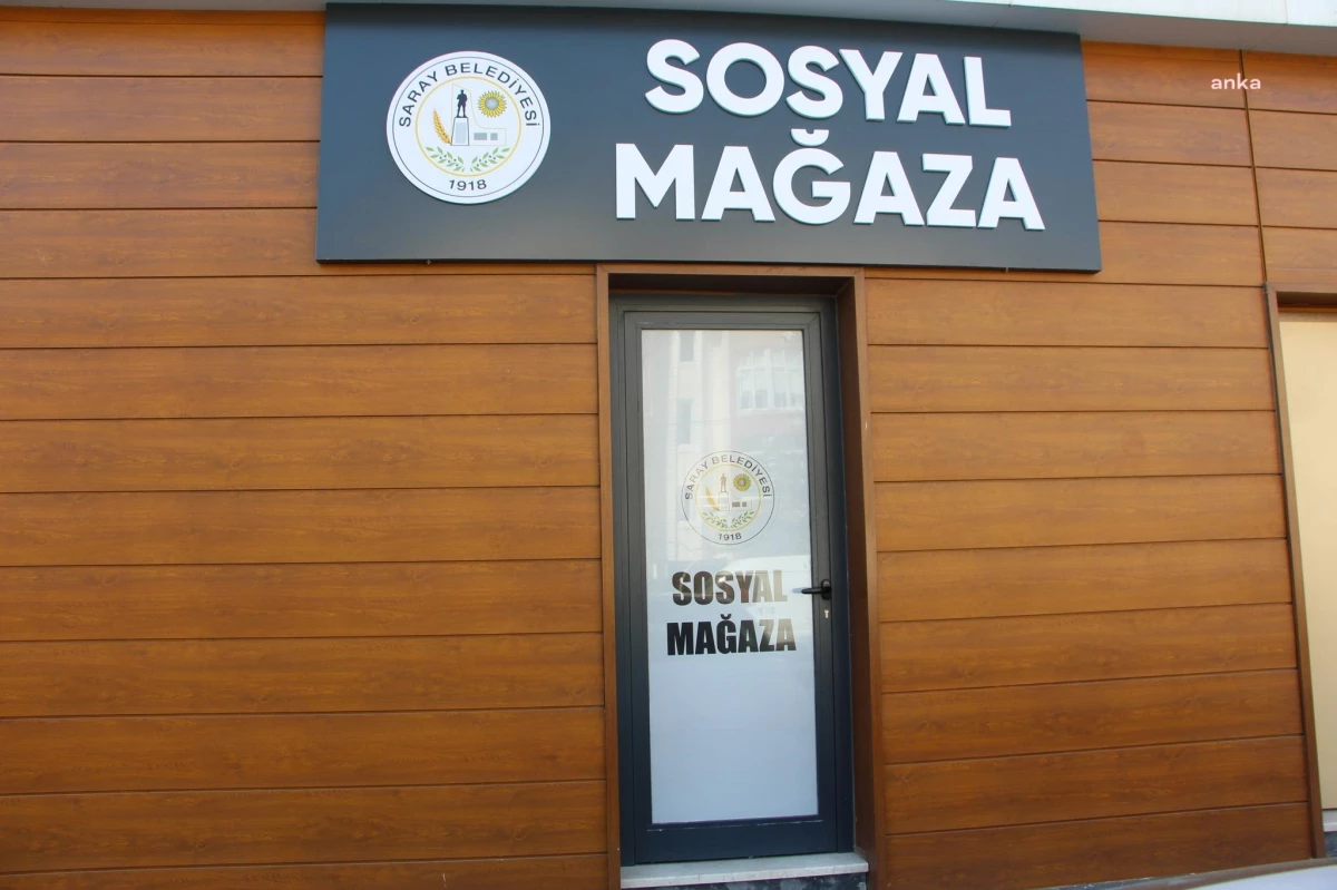 Saray Belediyesi\'nin \'Sosyal Mağaza\' Projesi Yeniden Hizmete Açıldı