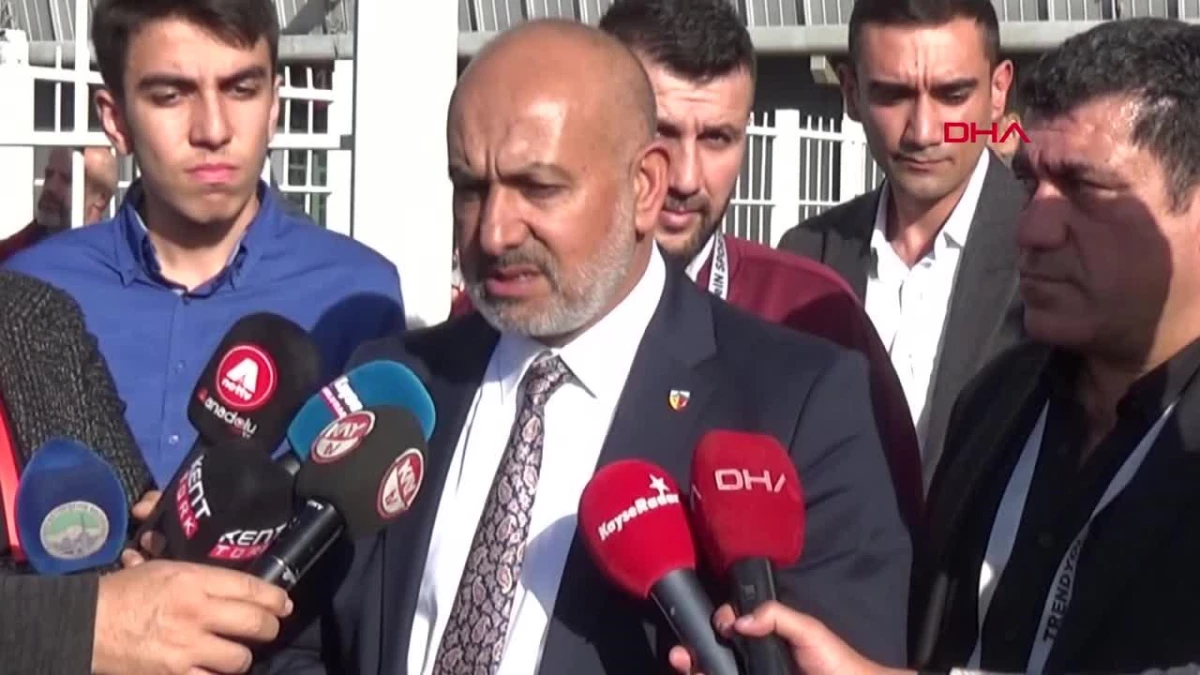 Kayserispor Başkanı Ali Çamlı: Bu takım daha iyi olacak