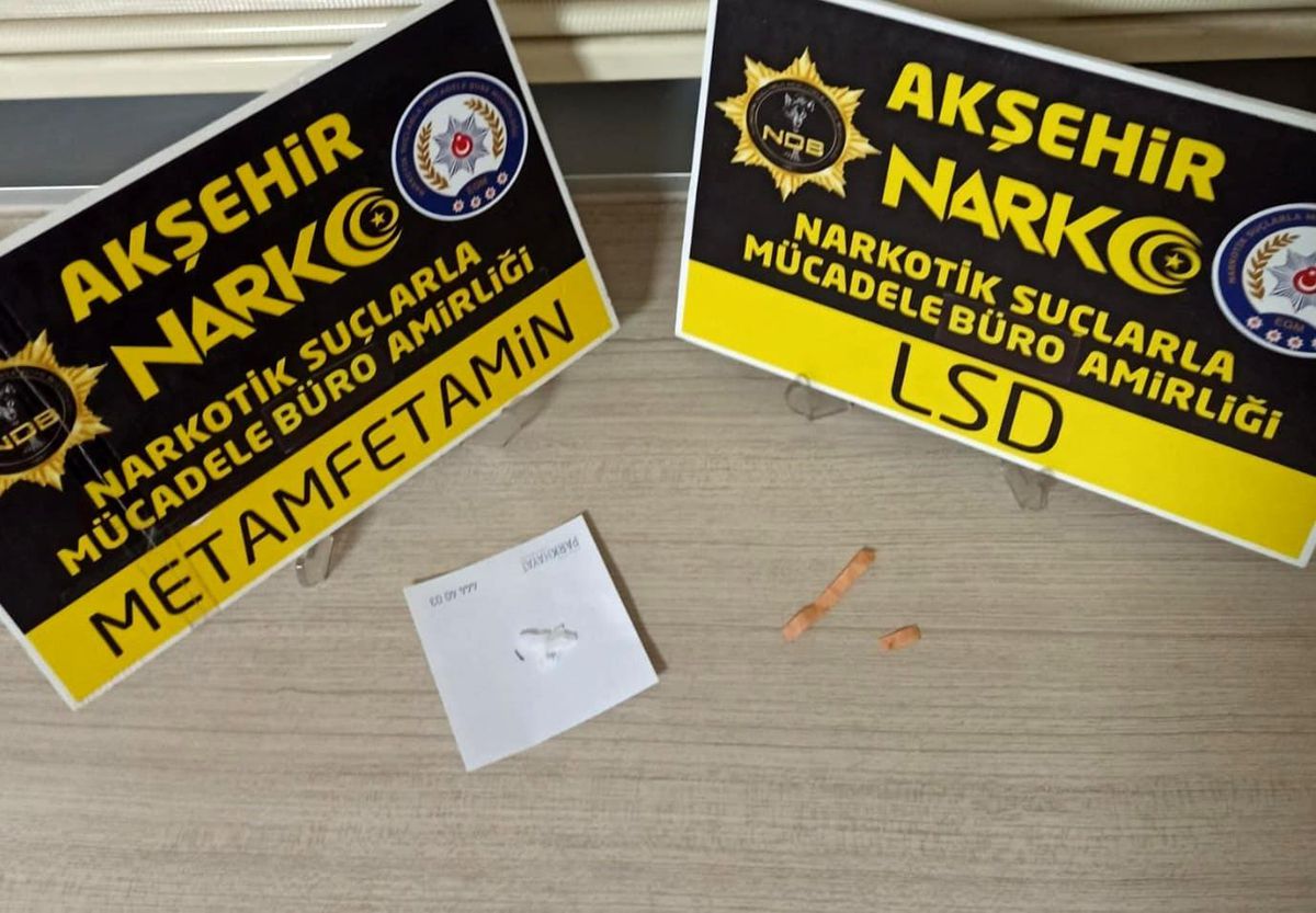 Akşehir\'de Uyuşturucu Operasyonu: Yakalanan Şahıs Cezaevine Teslim Edildi