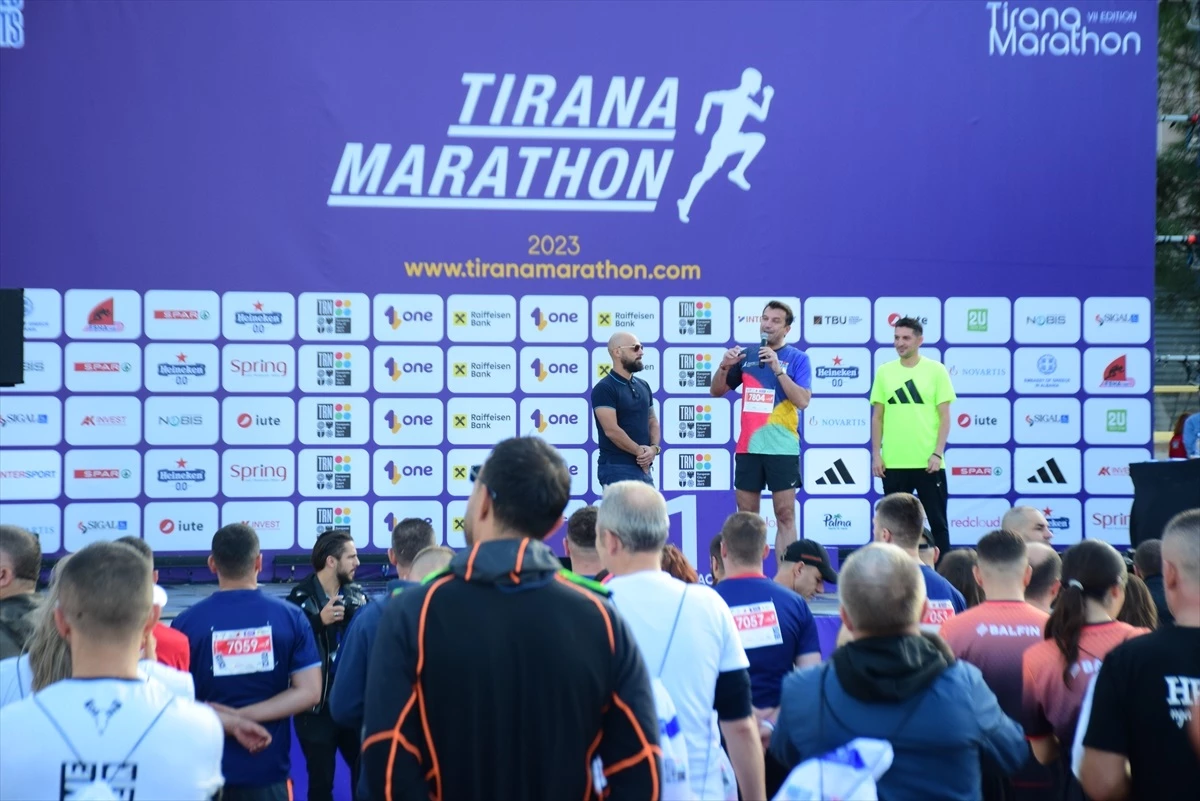 Arnavutluk\'ta 7. Tiran Maratonu düzenlendi