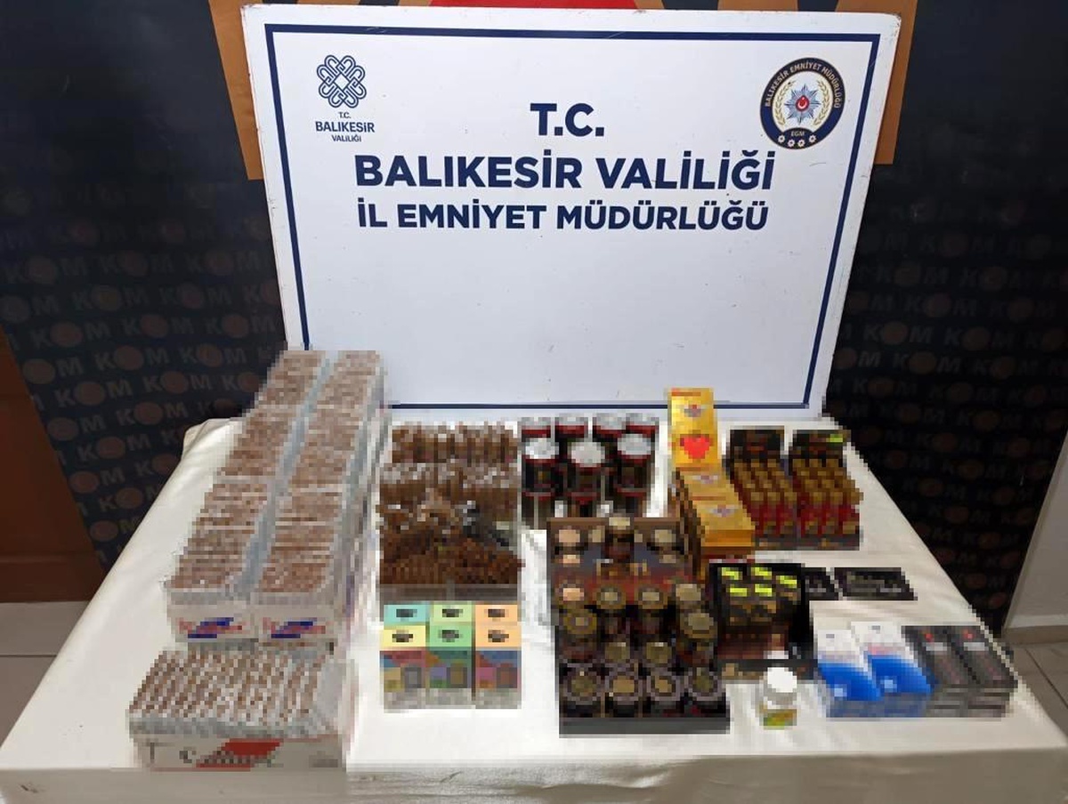 Balıkesir\'de 39 Operasyonda Uyuşturucu ve Kaçakçılık Suçlarına Karşı Mücadele