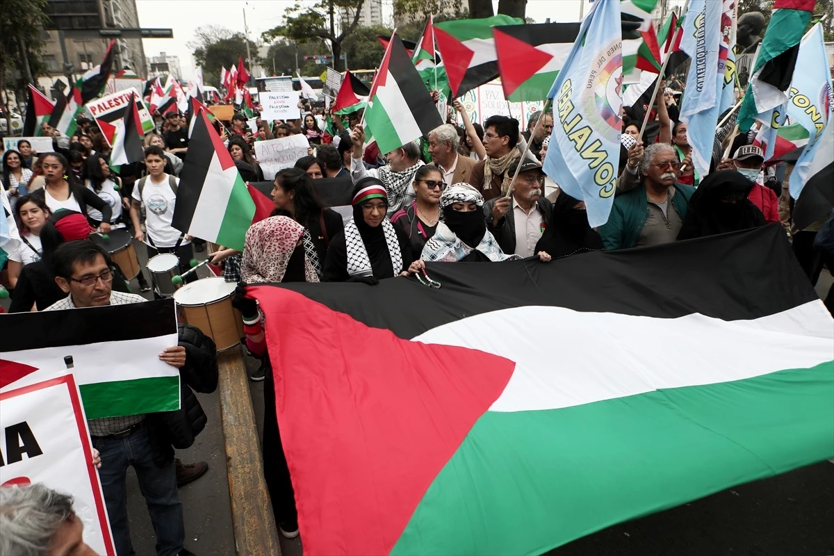 Latin Amerika Ülkelerinde İsrail\'in Gazze\'ye Saldırılarına Tepki