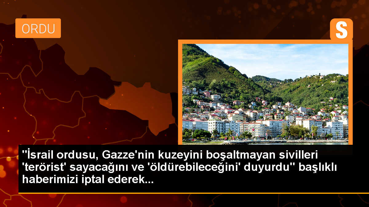 İsrail, Gazze\'nin kuzeyinde kalmayı tercih edenleri teröristlerin işbirlikçisi ilan etti