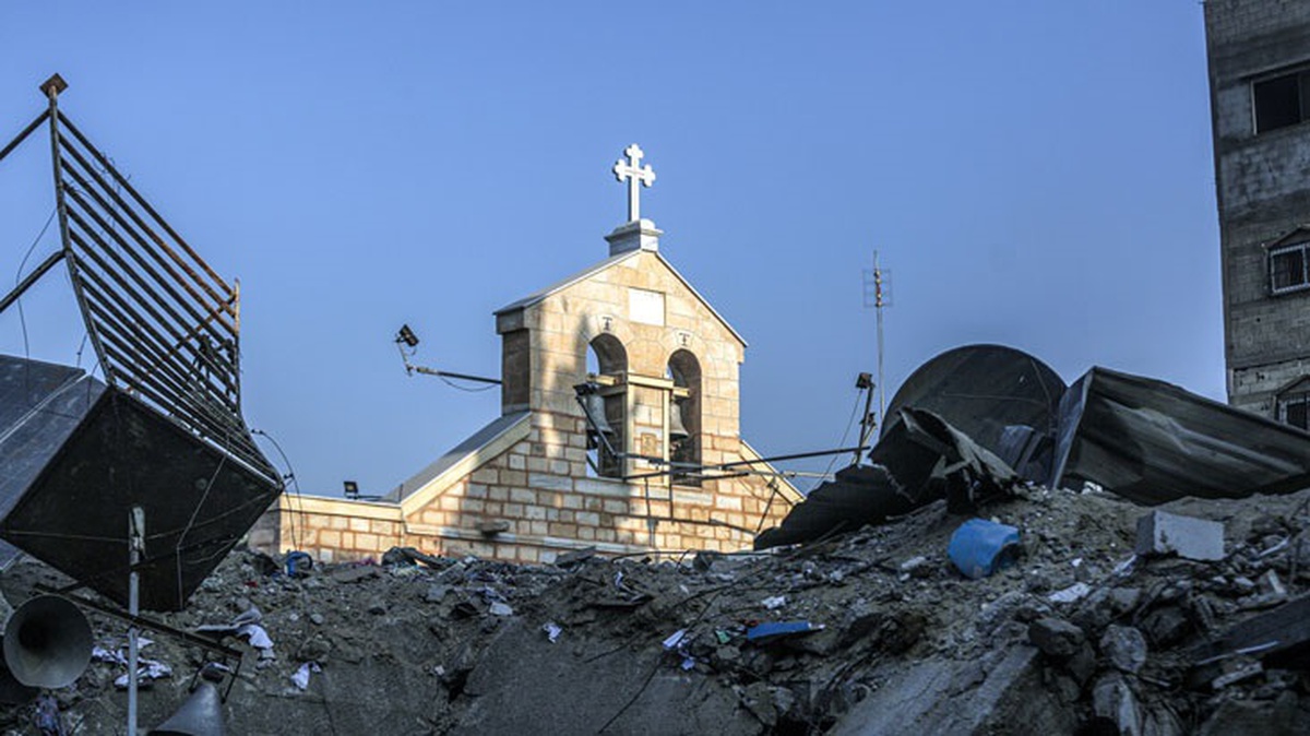 İsrail\'in Gazze\'ye düzenlediği saldırılarda 3 kilise zarar gördü