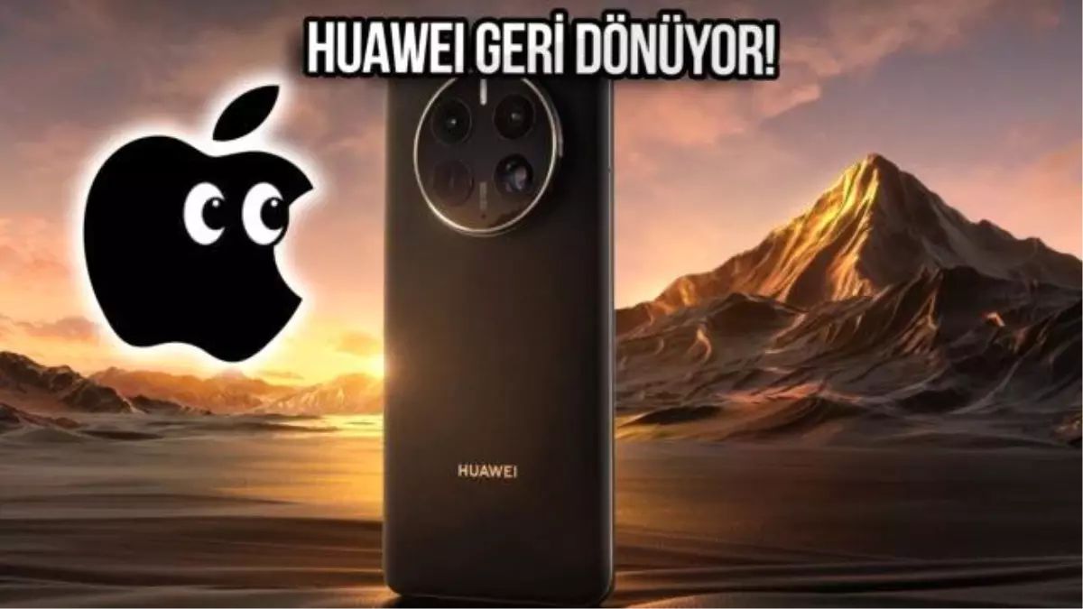 Huawei Mate 60 Pro, iPhone 15 Pro Max\'ten daha çok sattı!