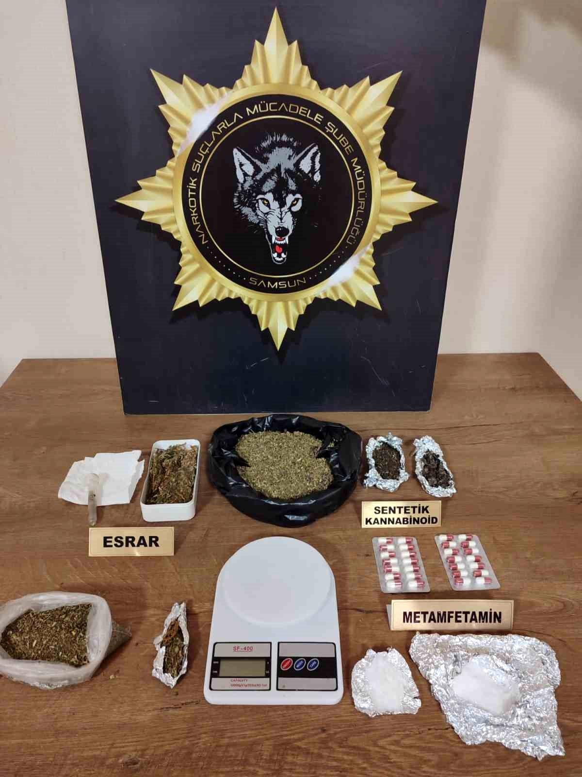 Samsun\'da Narkotik Uygulamasında 24 Kişi Yakalandı