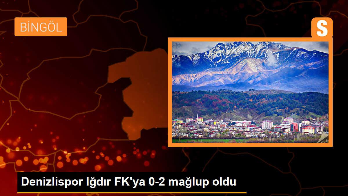 Denizlispor, Iğdır FK\'yı 2-0 mağlup etti