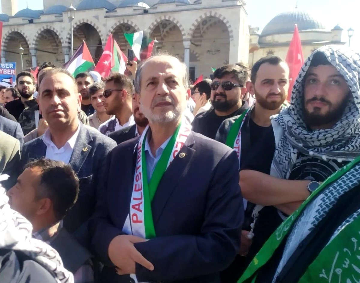 Yeniden Refah Partisi Milletvekili Ali Yüksel, İsrail\'in Gazze\'deki katliamlarını kınadı