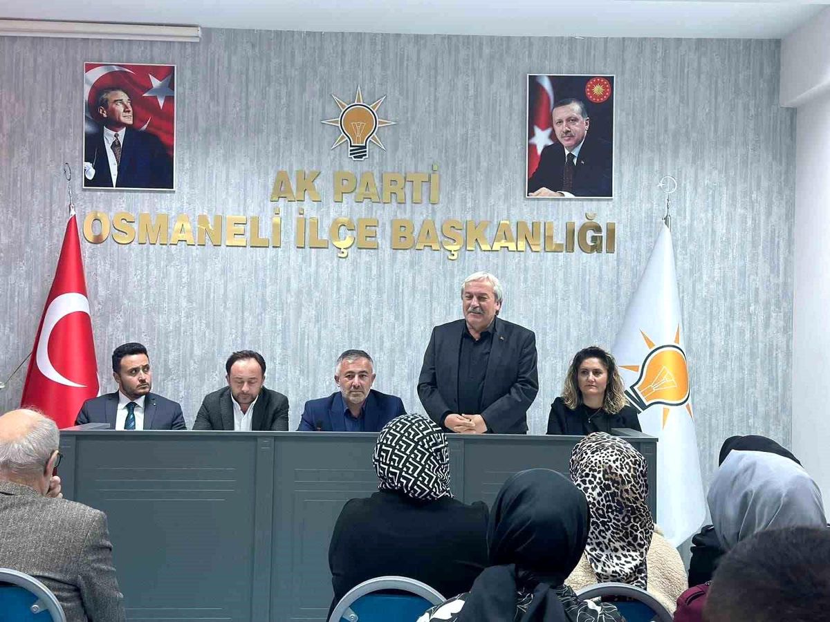 Bilecik AK Parti Başkanı Serkan Yıldırım Saha Çalışmalarına Devam Ediyor