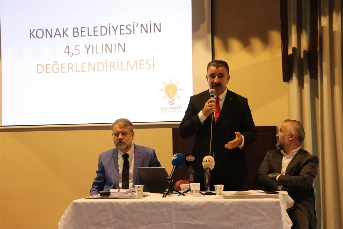 AK Parti Konak İlçe Başkanı: Konak Belediyesi hedeflenen hizmetleri yerine getiremiyor