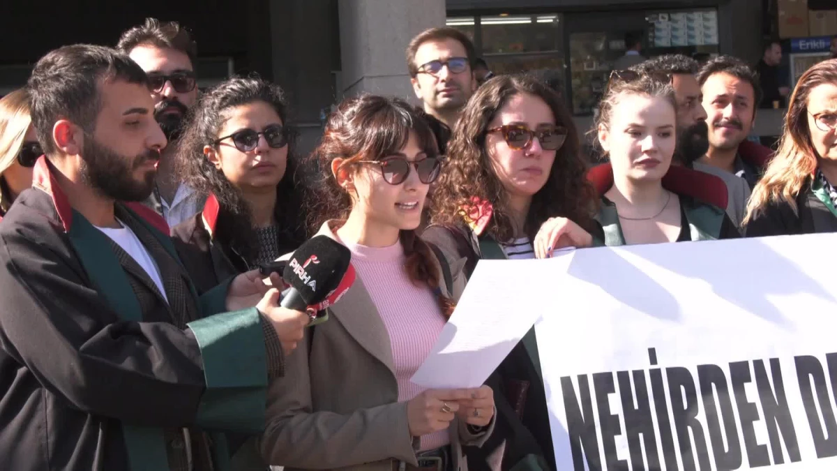Ankara\'da Avukatlar Filistin Halkı İle Dayanışma Açıklaması Yaptı