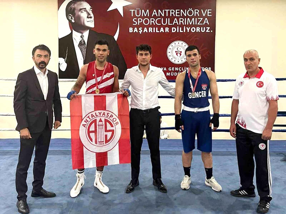Antalyaspor Boks Takımı Sporcusu Muhammet Ali Kardaş Altın Madalya Kazandı
