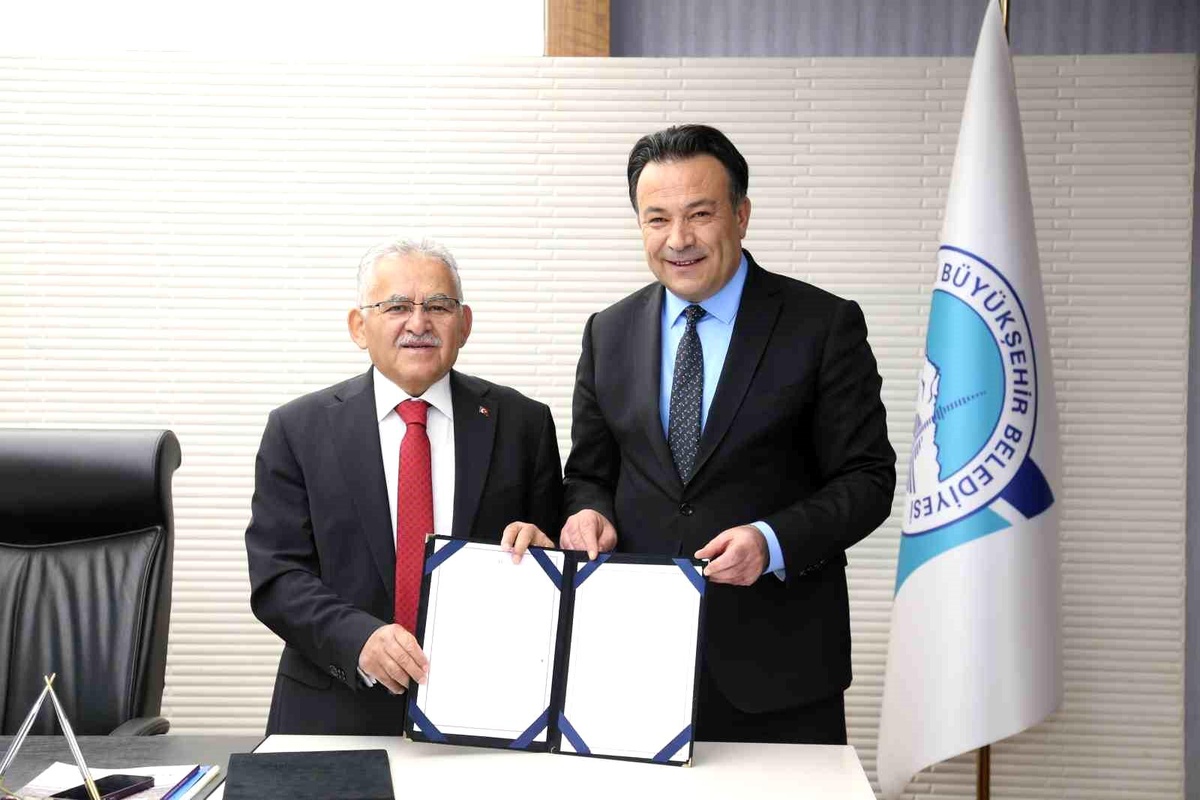 Kayseri Büyükşehir Belediyesi ve İl Milli Eğitim Müdürlüğü arasında afet konulu iş birliği protokolü imzalandı