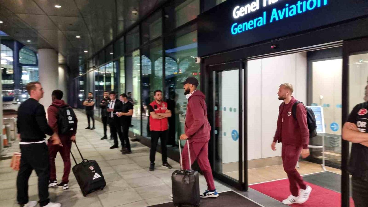 Bayern Münih, İstanbul\'a geldi