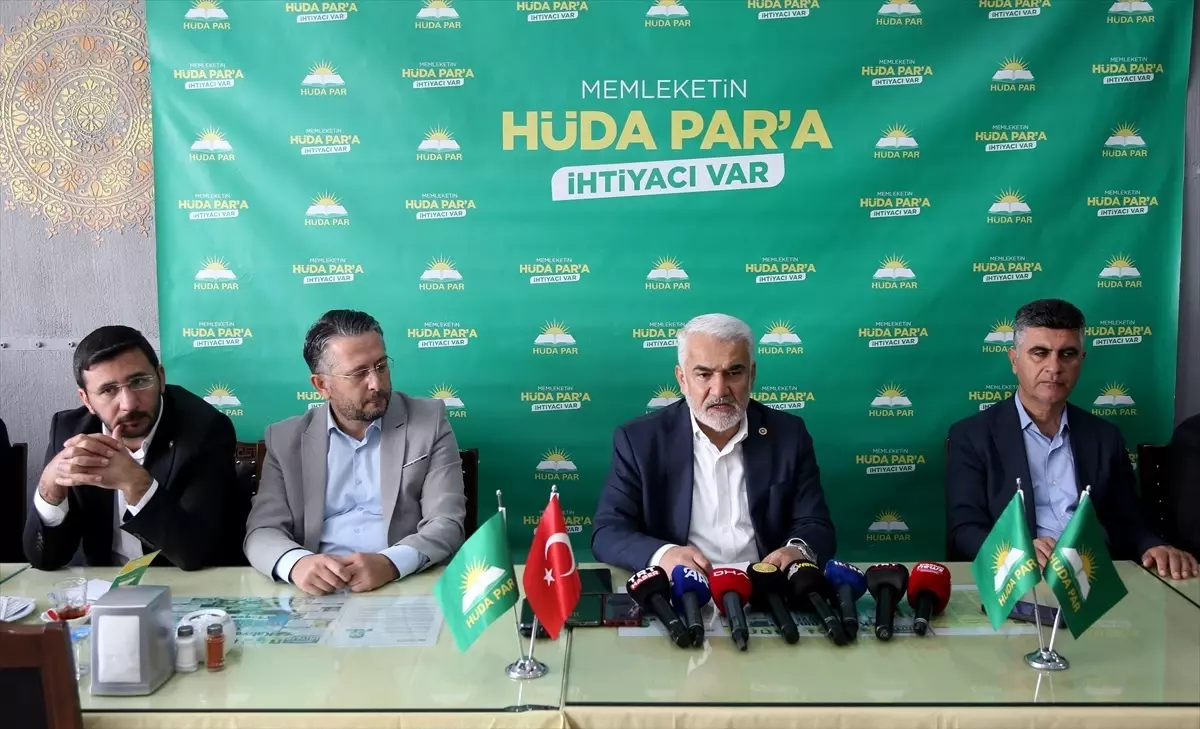 HÜDA PAR Genel Başkanı Zekeriya Yapıcıoğlu: İsrail\'in saldırıları kabul edilemez