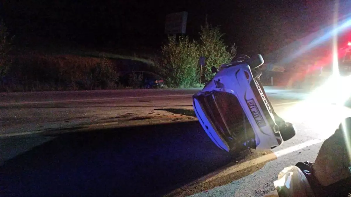 Afyonkarahisar\'da kaza: 2 kişi yaralandı