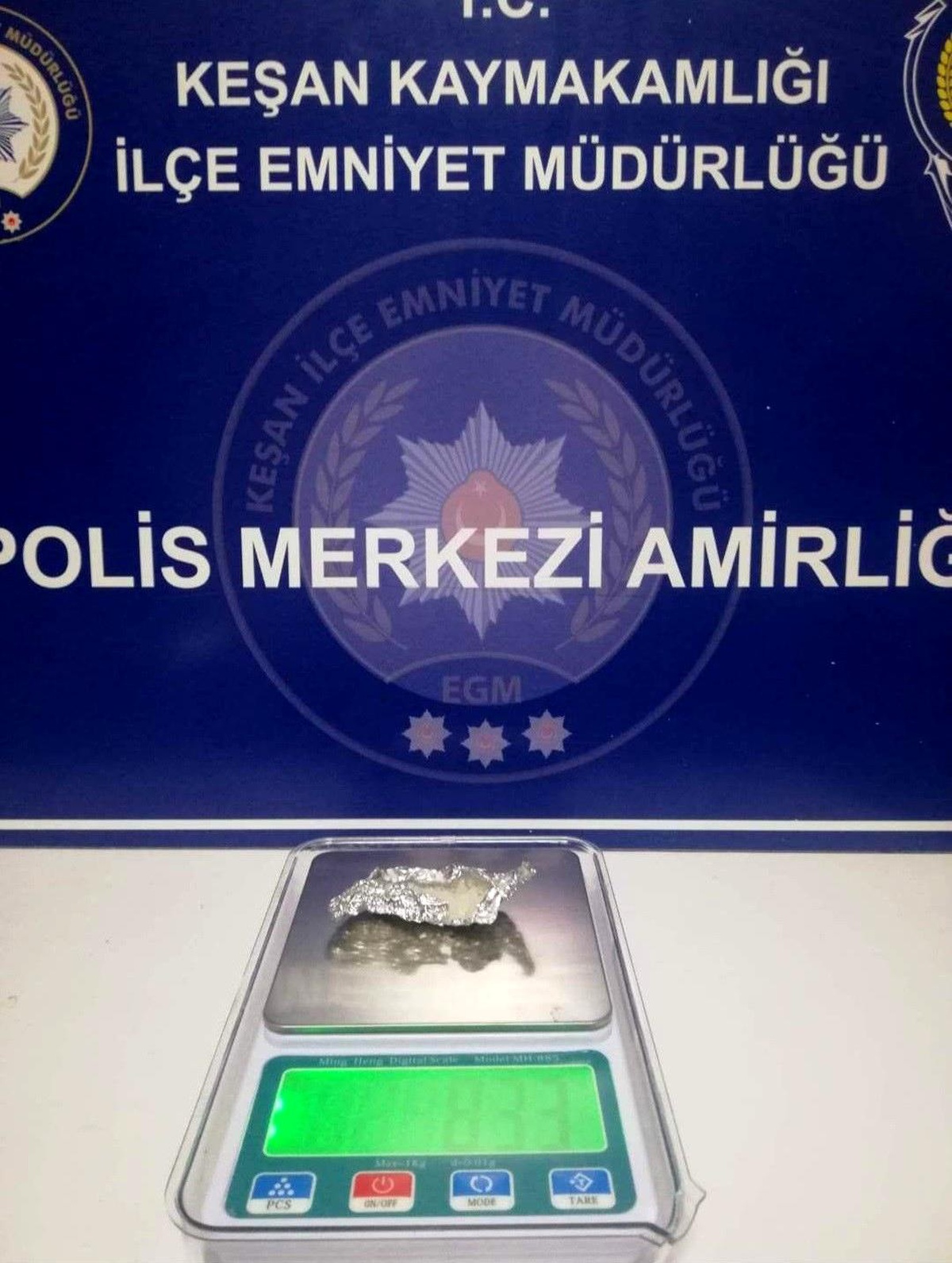 Keşan\'da Şüpheli Şahıstan Uyuşturucu Çıktı