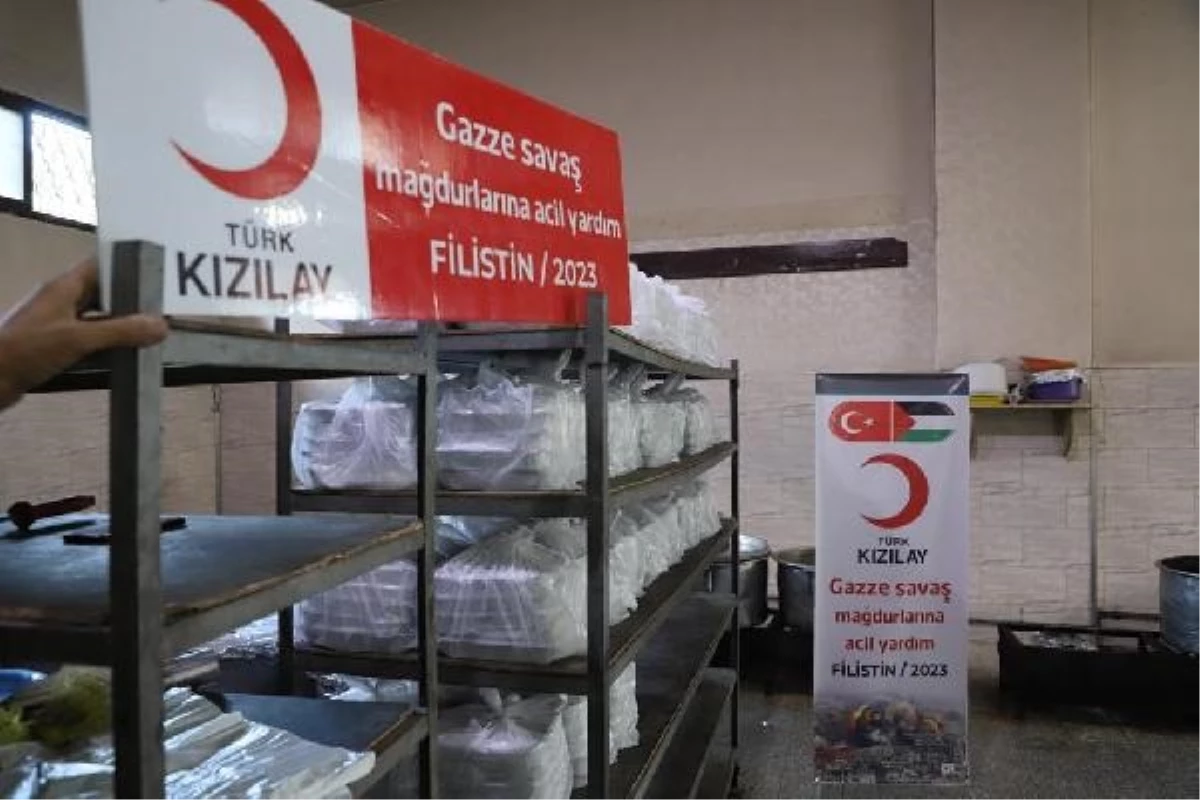 Türk Kızılayı, Gazze\'deki aşevini tekrar faaliyete geçirdi