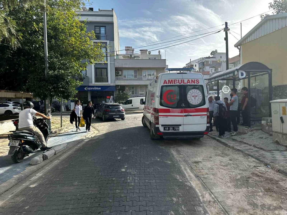 Muğla\'da otomobilin çarptığı kadın yaralandı