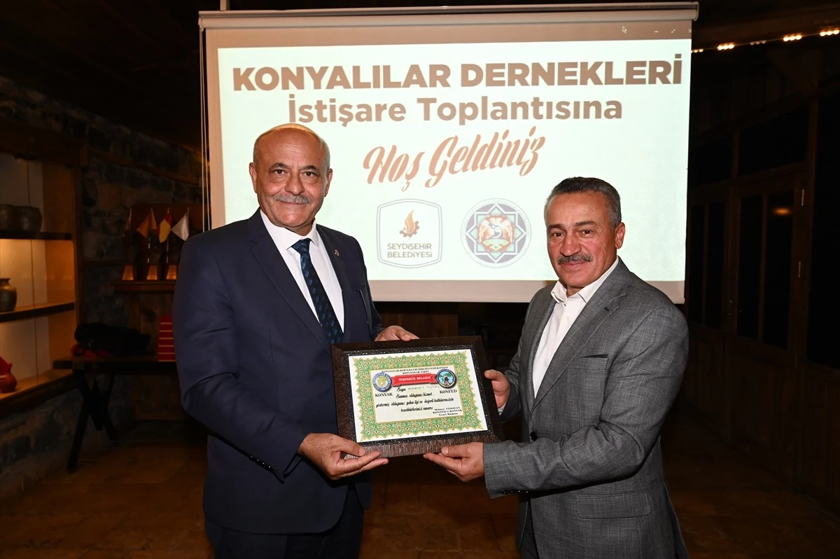 Seydişehir\'de Anadolu Konyalılar Dernekleri Federasyonu İstişare Toplantısı Gerçekleştirildi