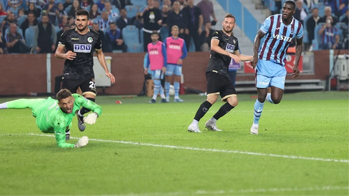 Trabzonspor, Corendon Alanyaspor\'u 1-0 mağlup etti