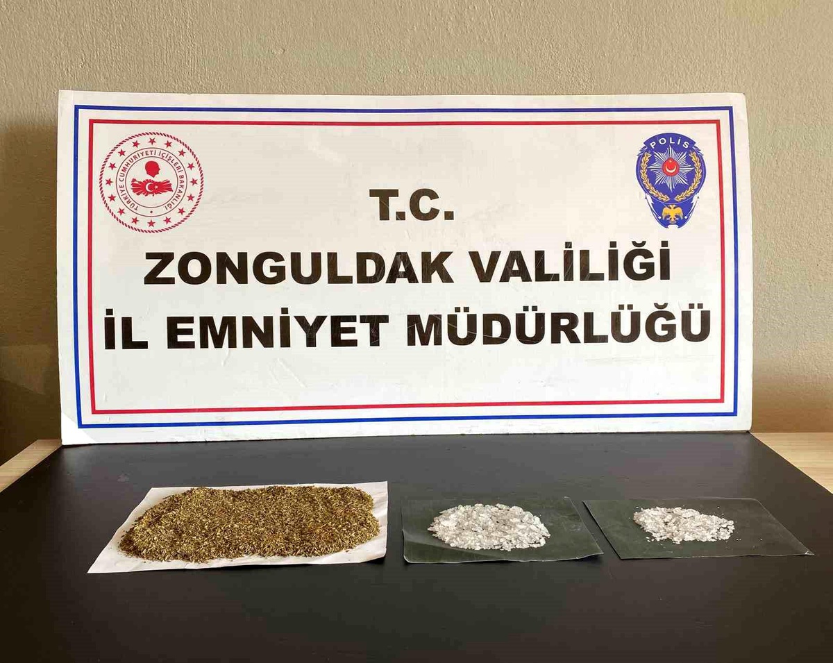 Zonguldak\'ta Uyuşturucu Ticareti Yapan Zanlı Tutuklandı