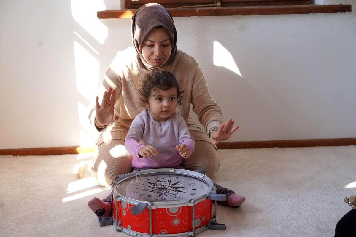 Bilecik\'te Cemal Süreya Bebek ve Çocuk Atölyesinde Anneler Bir Araya Geldi