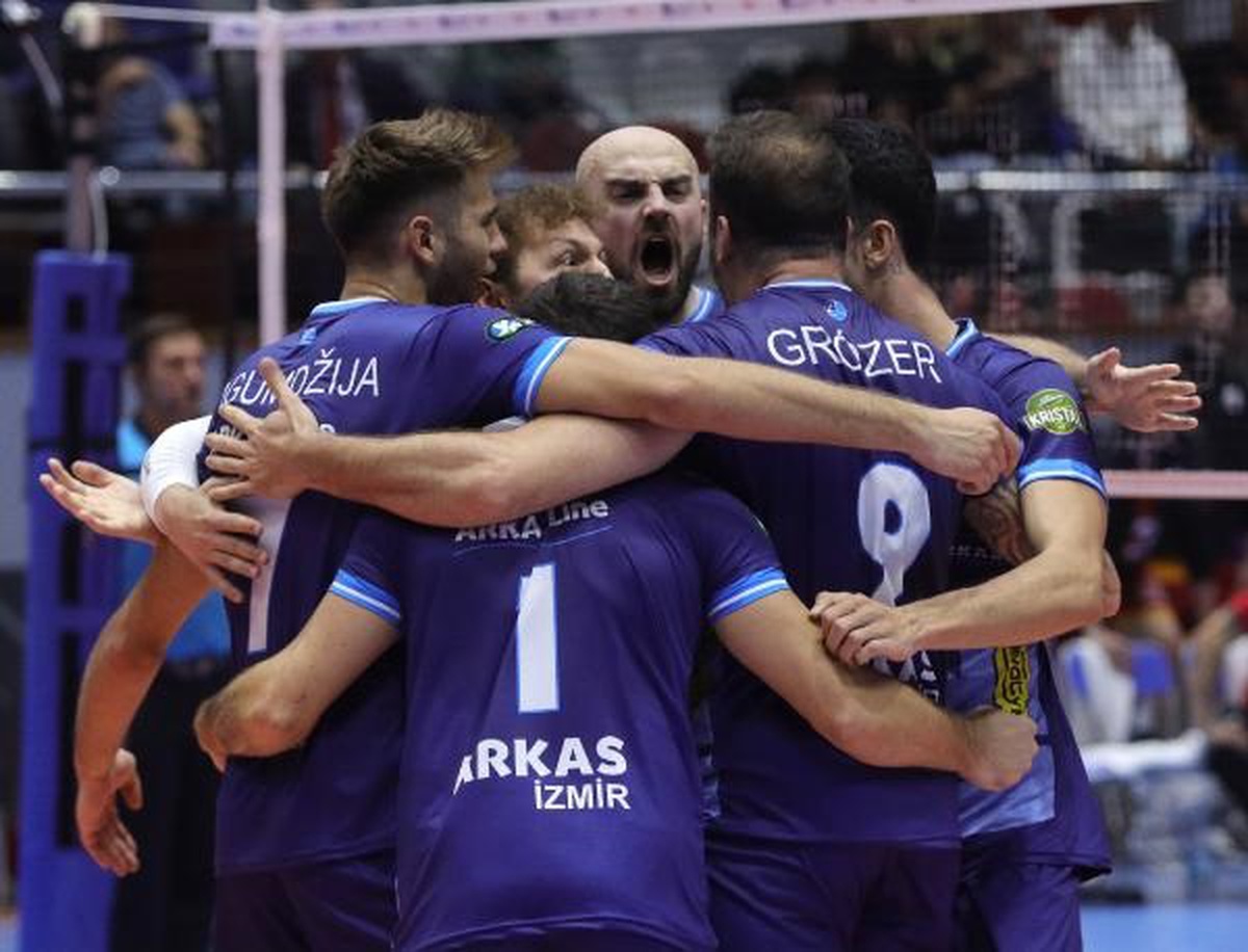 Arkas Spor, CEV Volleyball Cup\'ta Mursa Osijek ile karşılaşacak