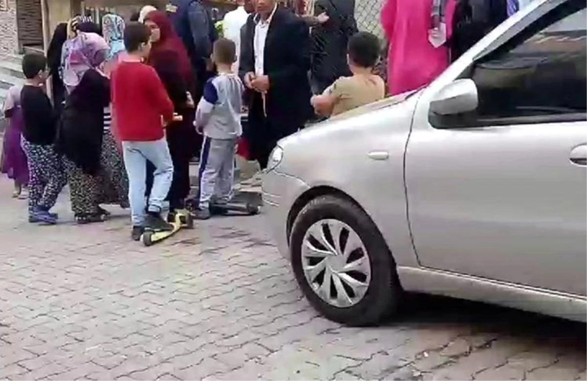 Arnavutköy\'de bir kadın çatıdan düşerek yaralandı