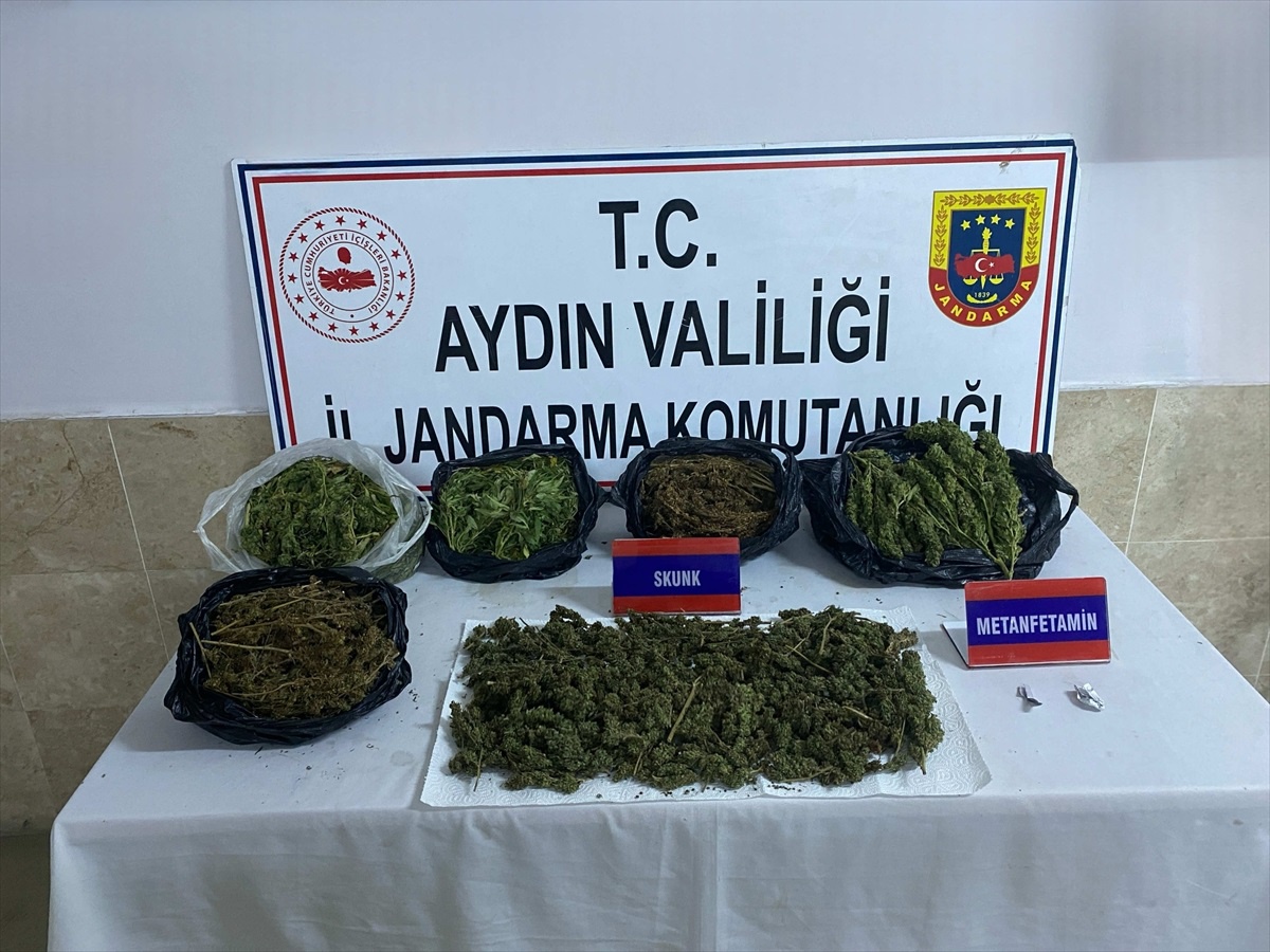 Nazilli\'de 6 Kilo 250 Gram Skunk Ele Geçirildi, 1 Kişi Gözaltına Alındı