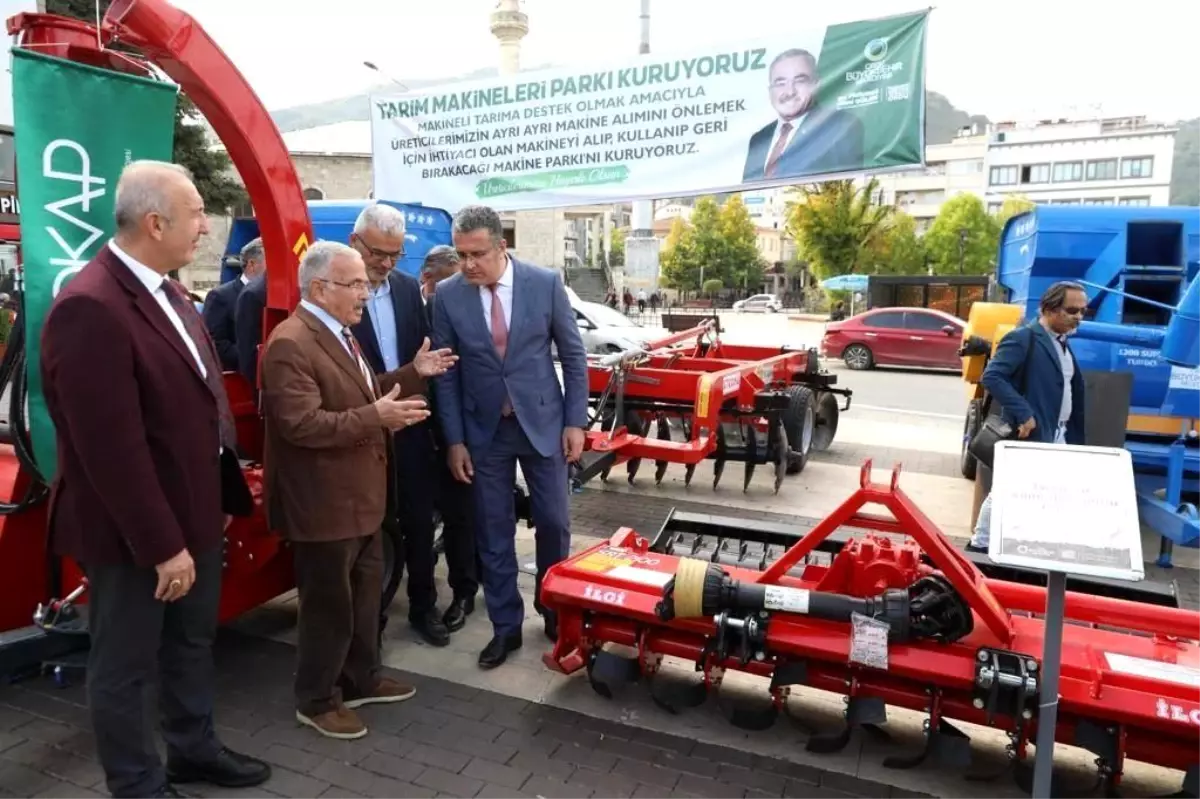 Ordu\'da Tarım Makineleri Parkı Kuruldu
