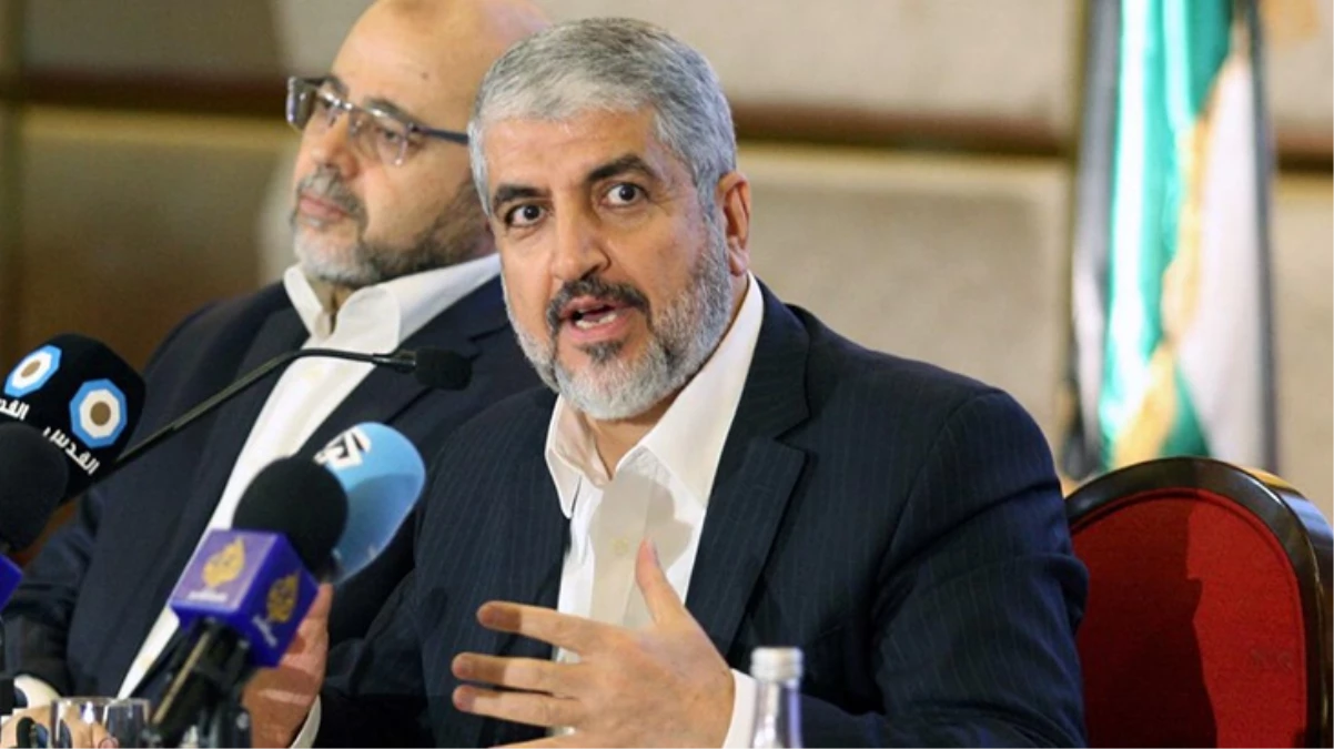 Hamas\'ın yurt dışı sorumlusu Halid Meşal: Rehinelerin serbest bırakılması doğru koşulların sağlanmasına bağlı