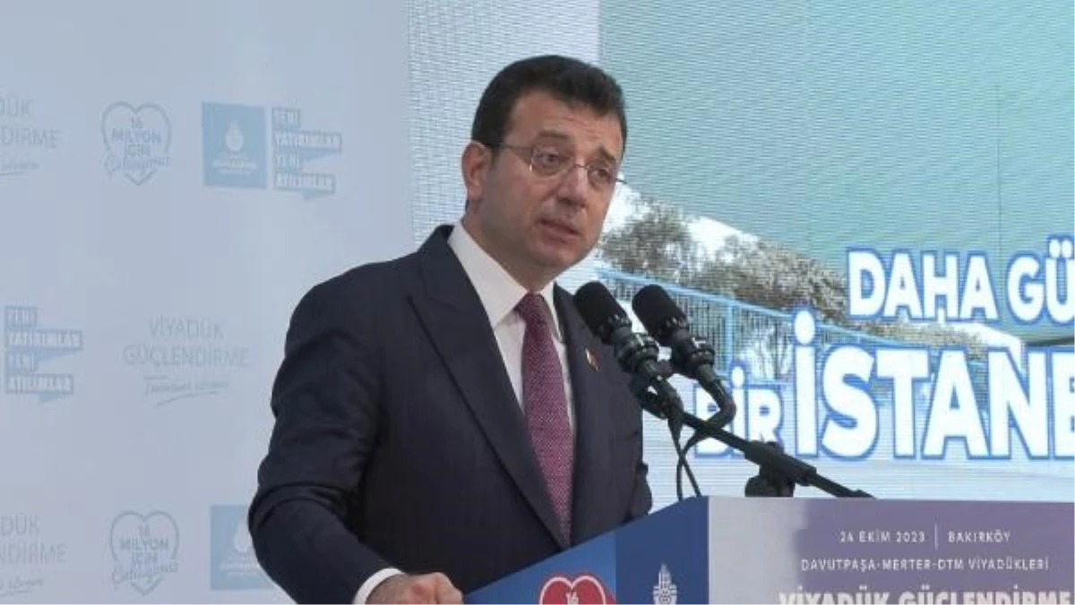 İBB Başkanı İmamoğlu: Deprem konusunda İstanbul\'un kanuna bile ihtiyacı var