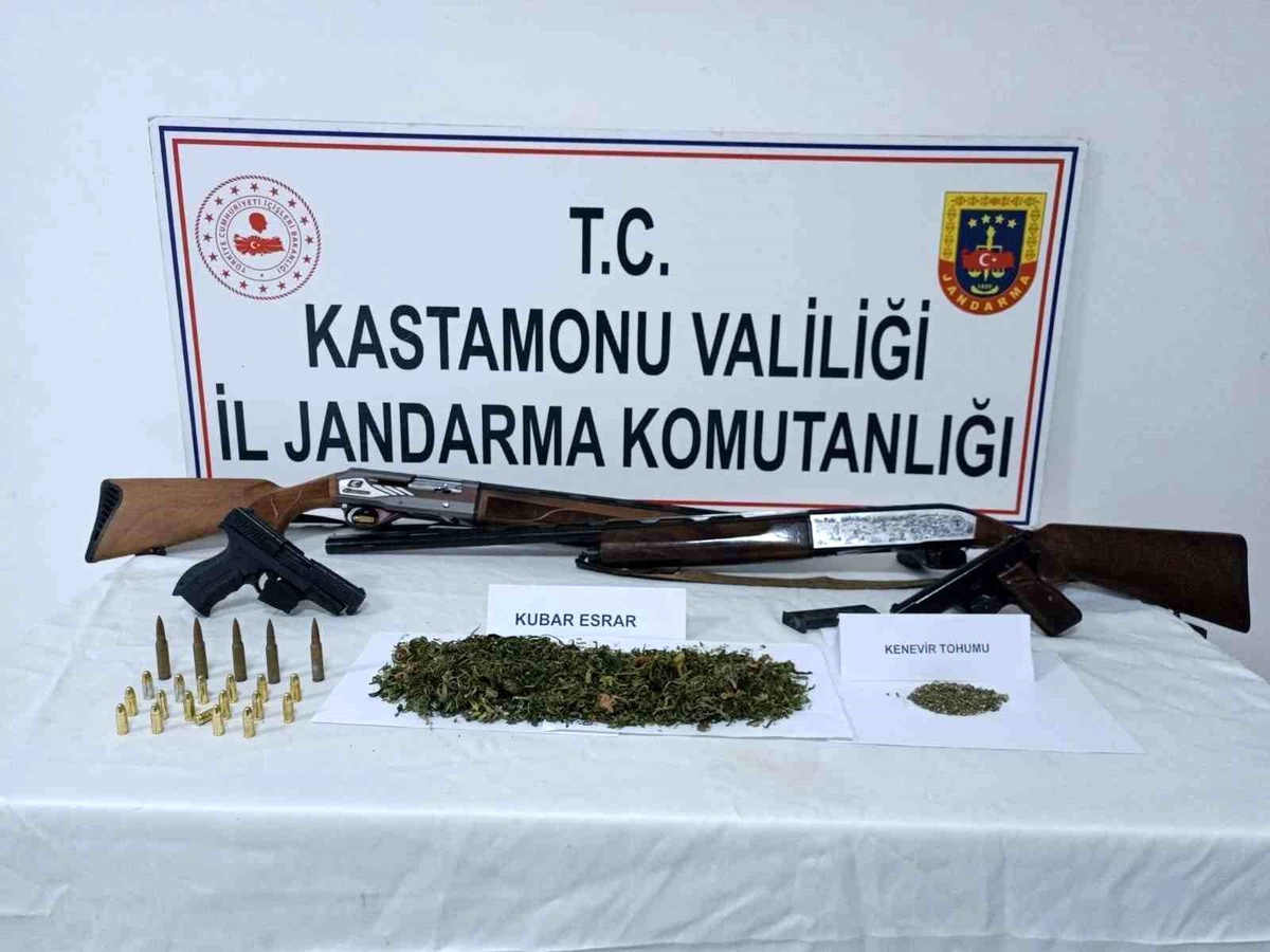 Kastamonu\'da Uyuşturucu Operasyonu: Şahıs Gözaltına Alındı