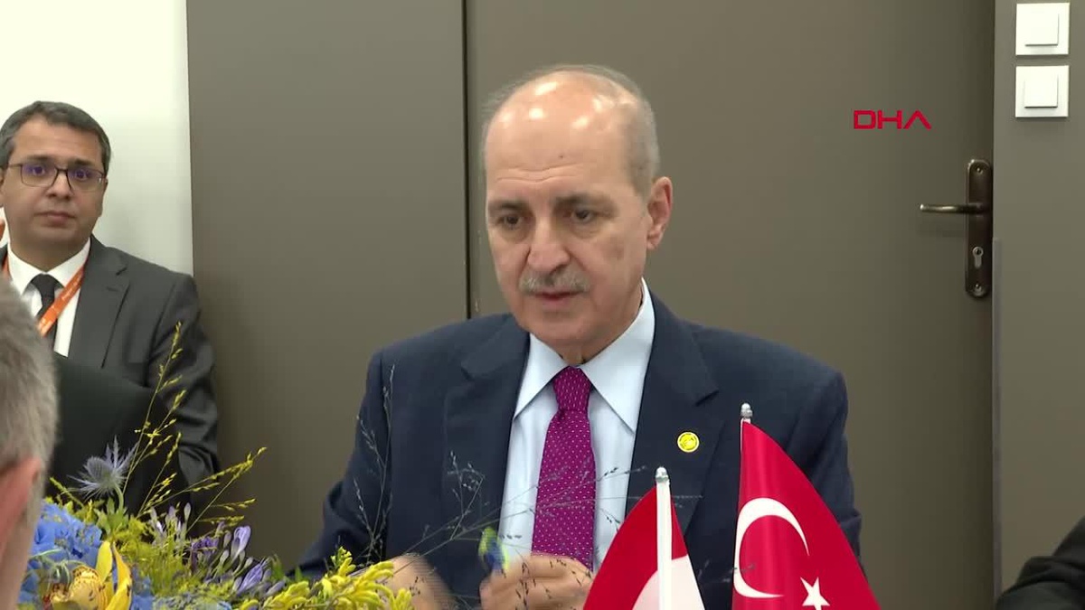Kurtulmuş, Kırım Platformu Parlamenter Zirvesi\'nde konuştu