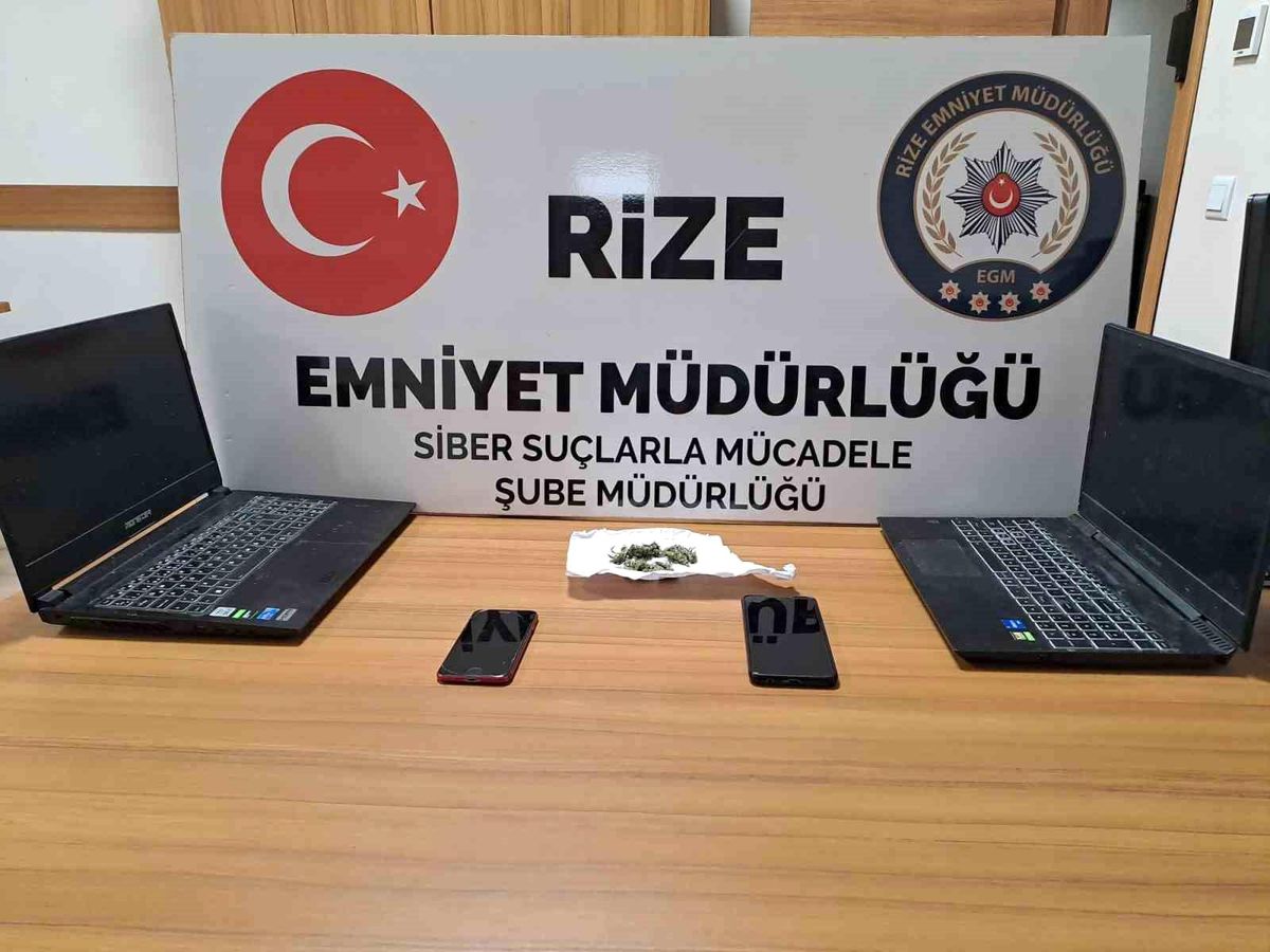 Rize\'de yasadışı bahis operasyonu: 2 kişi gözaltına alındı