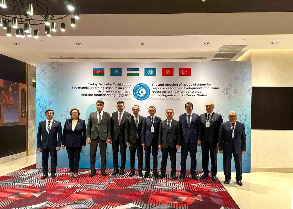 Türk Devletleri Teşkilatı II. İnsan Kaynakları Toplantısı Semerkant\'ta Gerçekleştirildi