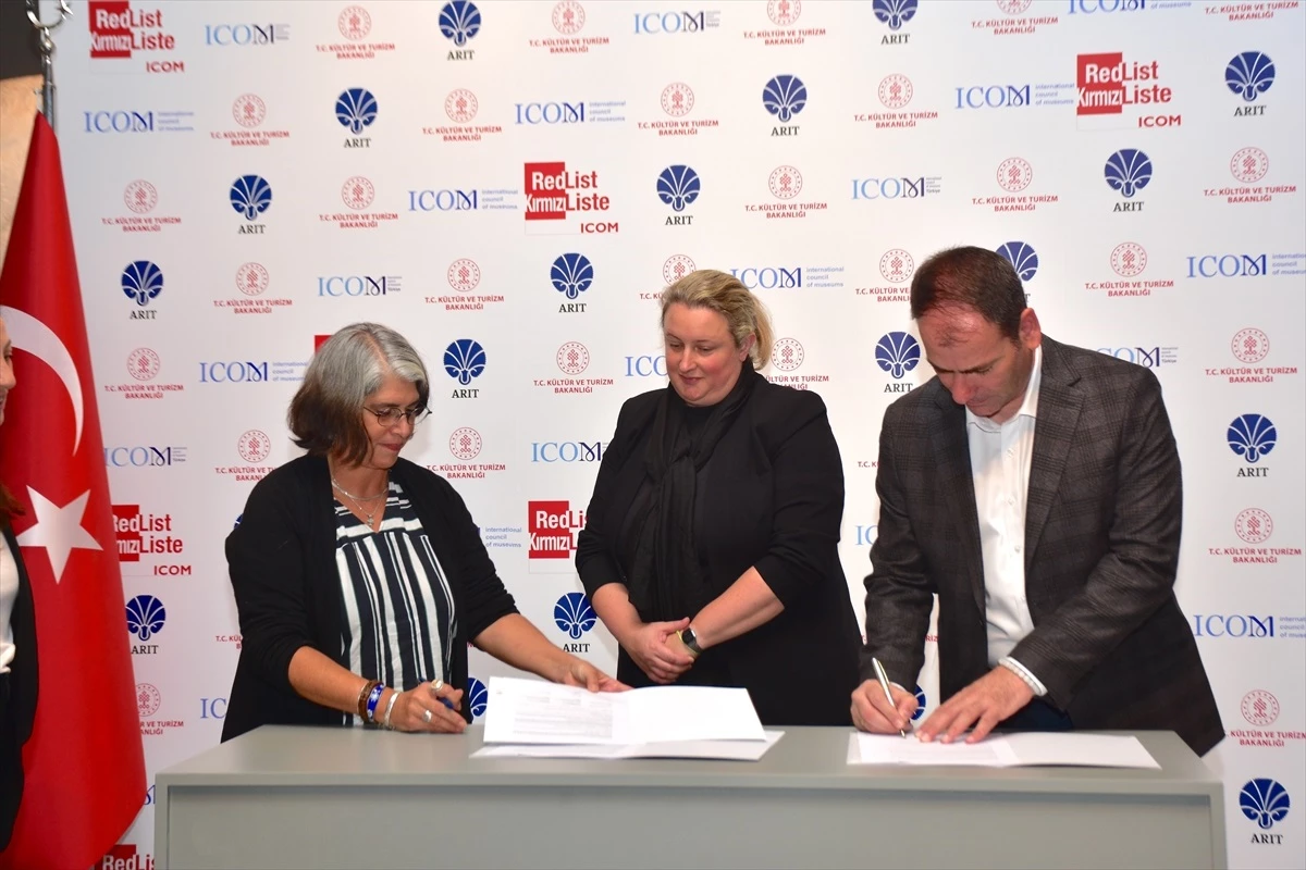 Türkiye\'deki kültürel mirasın korunması için ICOM Kırmızı Liste imzalandı