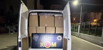 Adana'da Kaçakçılık Operasyonu: 1 Milyon 161 Bin Kaçak Sigara Ele Geçirildi